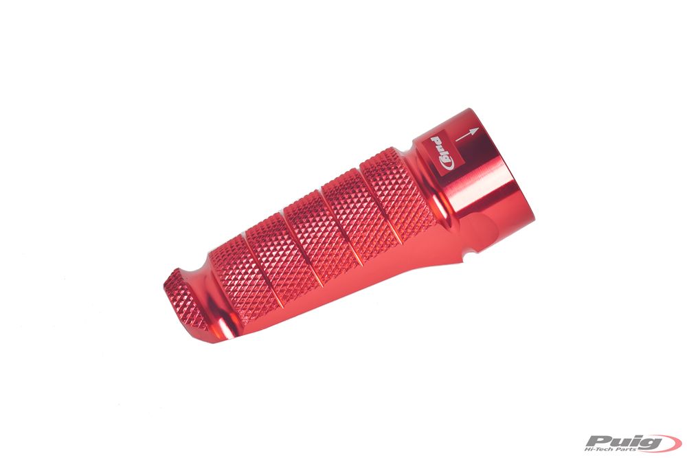 PUIG 6301R Racing Fußrasten passend fuer SUZUKI GSX-R750 Rot