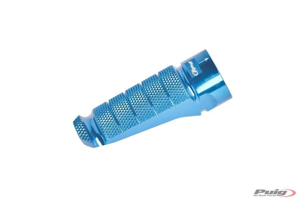 PUIG 6301A Racing Fußrasten passend fuer YAMAHA T-MAX 560 TECH MAX Blau