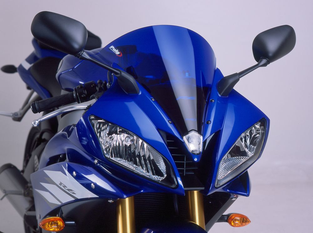 PUIG 4058A Standardscheibe passend fuer YAMAHA YZF-R6 Blau