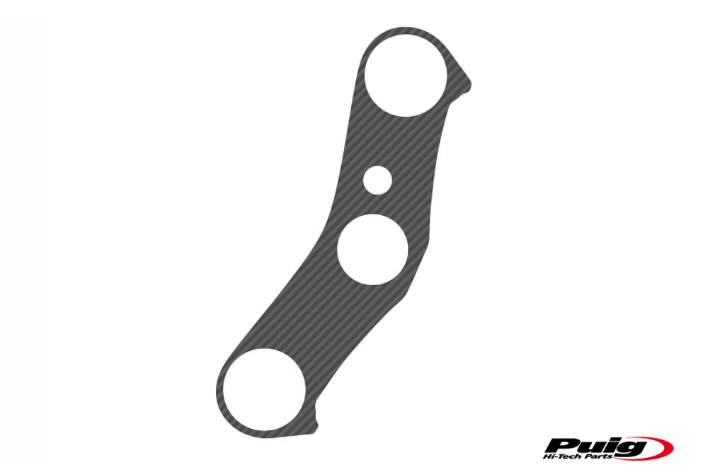 PUIG 4571C Yoke Protector Xtreme passend fuer YAMAHA YZF-R1 Carbon look