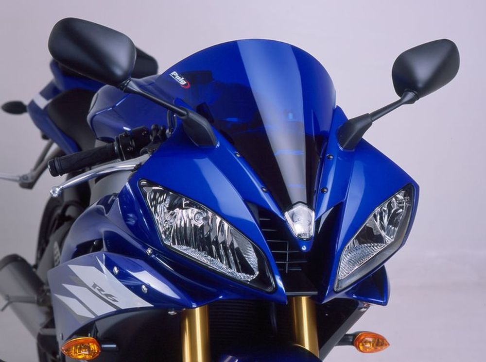 PUIG 4058A Standardscheibe passend fuer YAMAHA YZF-R6 Blau