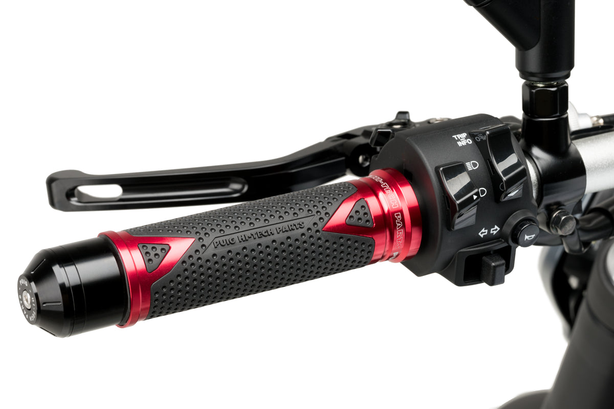 PUIG 6325R Radikal Griffe passend fuer KAWASAKI KLE500 Rot