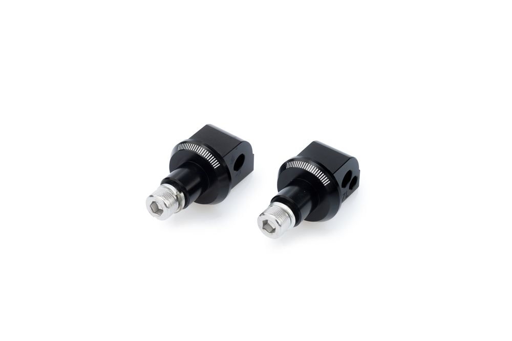 PUIG 6339N Vintage Fußrasten passend fuer APRILIA SHIVER 750 Schwarz