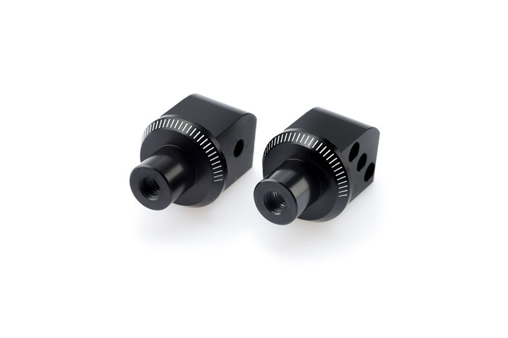 PUIG 6351N Vintage Fußrasten passend fuer KAWASAKI Z750 Schwarz