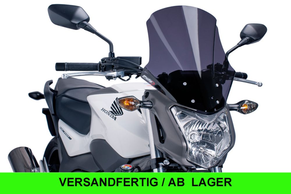 PUIG 6361F Tourenscheibe Plus passend fuer HONDA NC750S Stark getönt