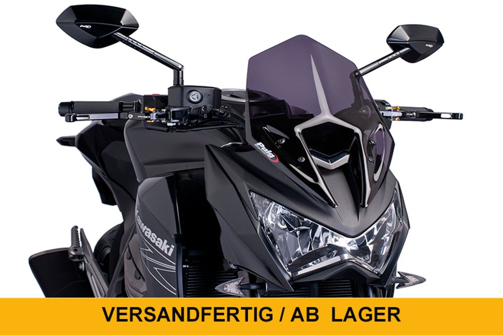 PUIG 6401F New Generation Sport passend fuer KAWASAKI Z800 Stark getönt