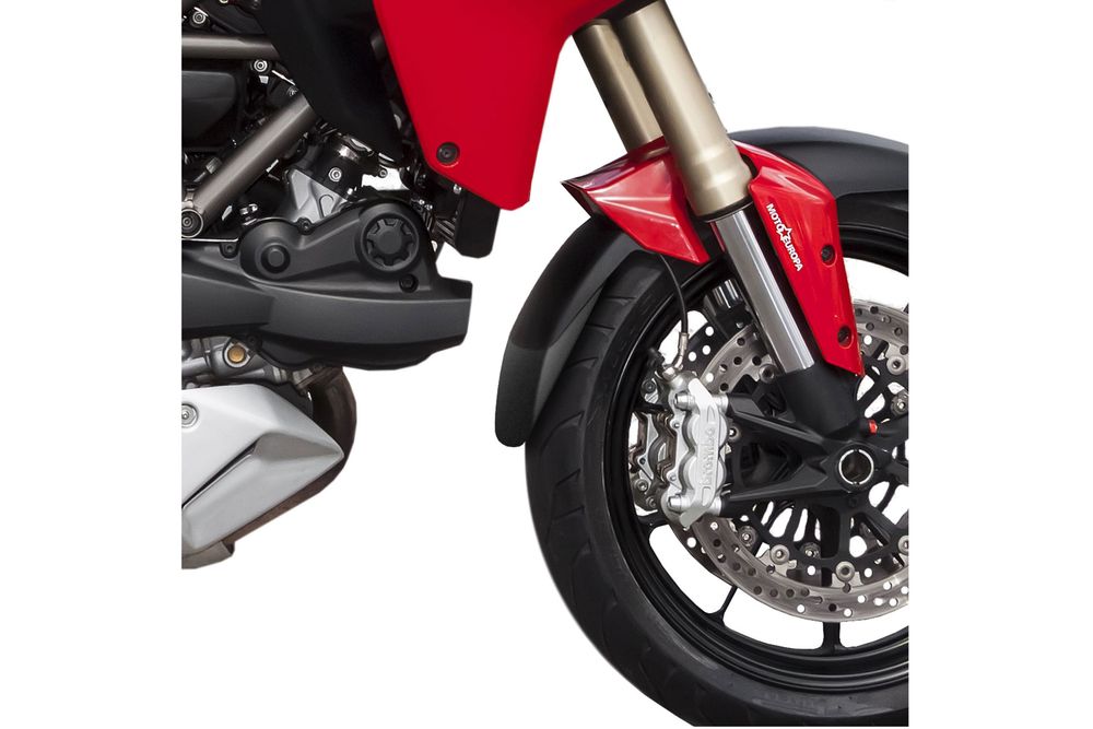 PUIG 6416N Verlängerung des vorderen Schutzblechs passend fuer DUCATI MULTISTRADA 1200 Schwarz