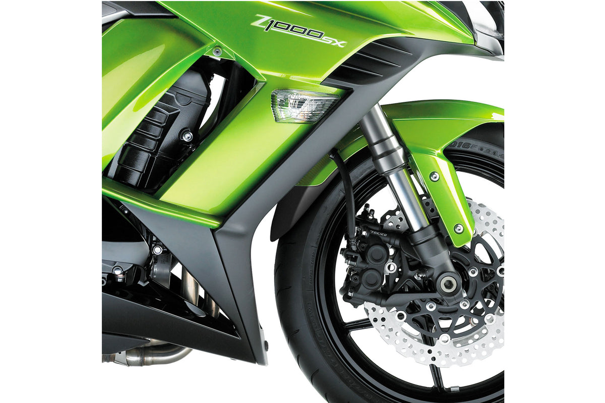PUIG 6423N Verlängerung des vorderen Schutzblechs passend fuer KAWASAKI Z1000SX Schwarz