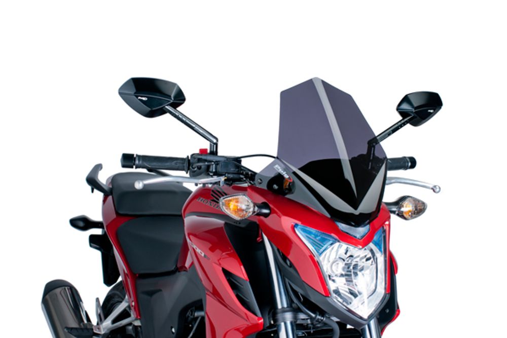 PUIG 6437F New Generation Sport passend fuer HONDA CB500FA Stark getönt