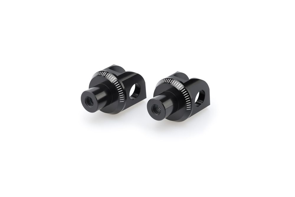 PUIG 6449N Vintage Fußrasten passend fuer SUZUKI GSX-R750 Schwarz