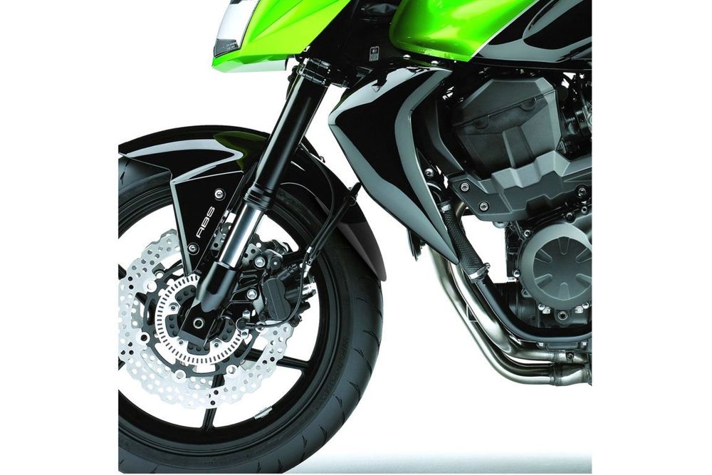 PUIG 5781N Verlängerung des vorderen Schutzblechs passend fuer KAWASAKI Z750 Schwarz