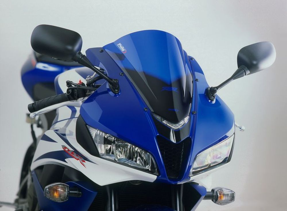 PUIG 4356A Racingscheibe passend fuer HONDA CBR600RR ABS Blau