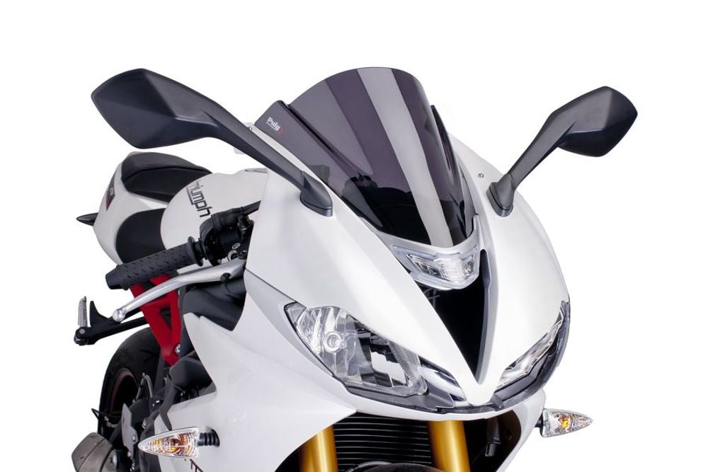 PUIG 6498F Z-Racing Scheibe passend fuer TRIUMPH DAYTONA 675 Stark getönt