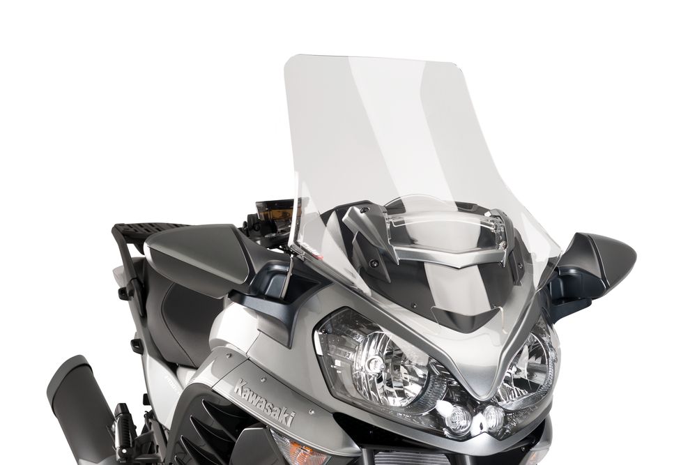 PUIG 7628W Tourenscheibe passend fuer KAWASAKI GTR1400 Transparent