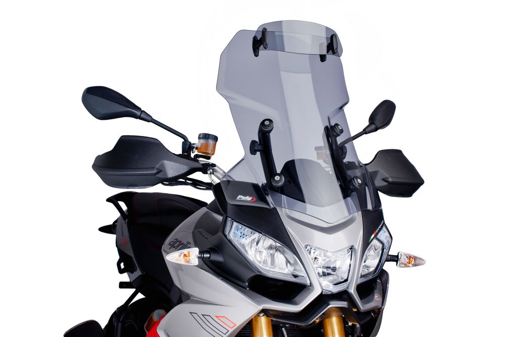 PUIG 6502H Tourenscheibe mit Spoilerscheibe passend fuer APRILIA CAPONORD 1200 Getönt