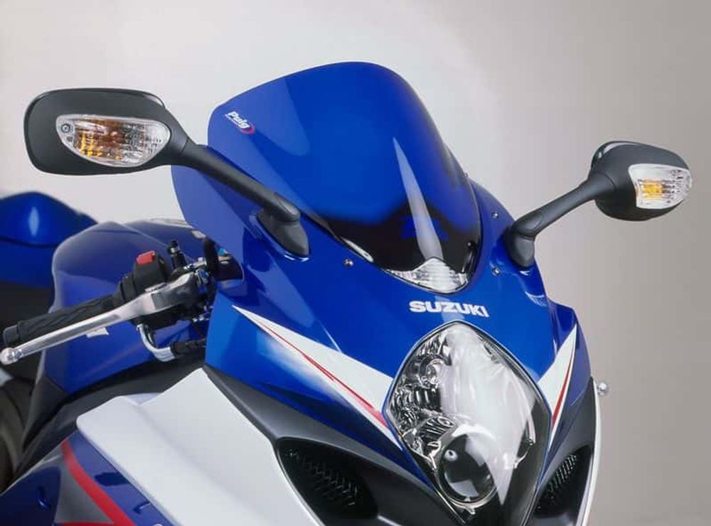PUIG 4363A Z-Racing Scheibe passend fuer SUZUKI GSX-R1000 Blau