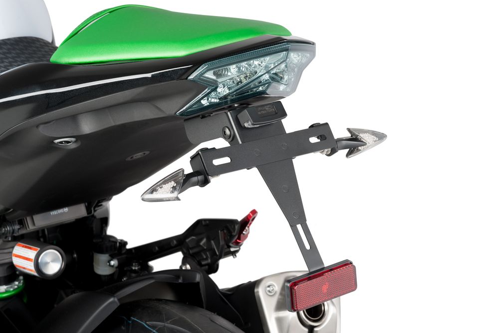 PUIG 6548N Kennzeichenhalters passend fuer KAWASAKI Z800 Schwarz