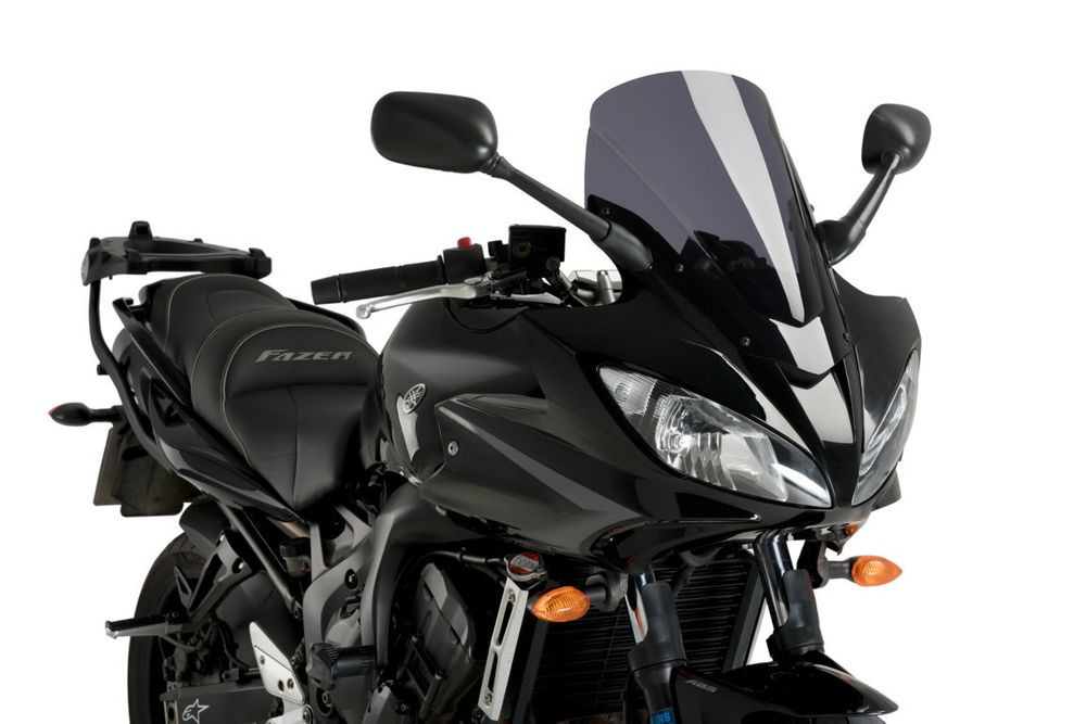 PUIG 4366F Racingscheibe passend fuer YAMAHA FZ6 FAZER S2 Stark getönt