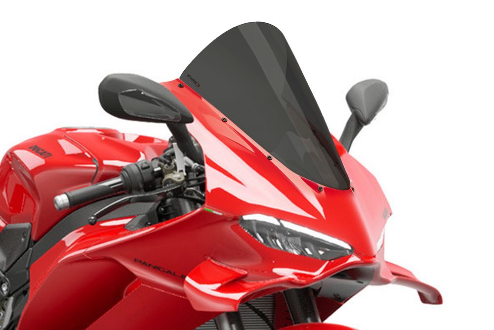 PUIG 22333F R-Racer Scheibe passend fuer DUCATI PANIGALE V4 Stark getönt