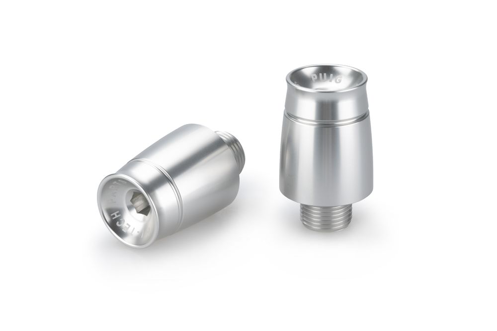 PUIG 21358P Lenkerenden Sport passend fuer APRILIA RSV4 FACTORY Silber