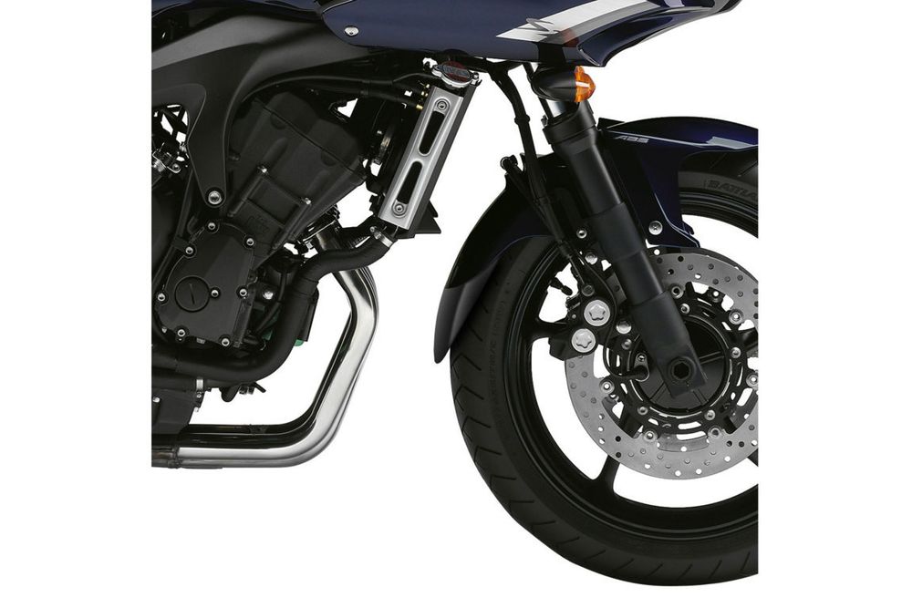 PUIG 5794N Verlängerung des vorderen Schutzblechs passend fuer YAMAHA FZ6 FAZER S2 Schwarz