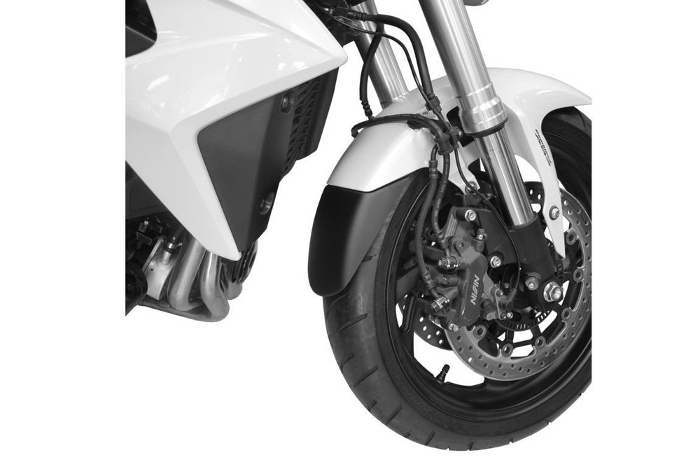 PUIG 9821N Verlängerung des vorderen Schutzblechs passend fuer HONDA CB1000R Schwarz