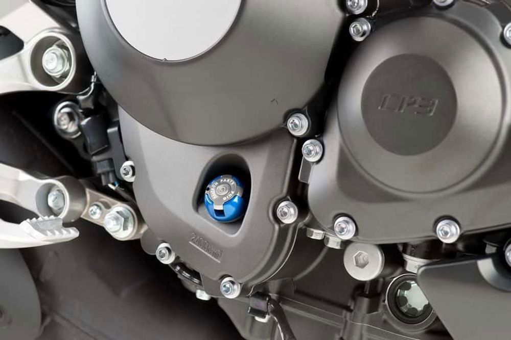 PUIG 6781A Ölverschlusskappe passend fuer YAMAHA T-MAX 530 Blau