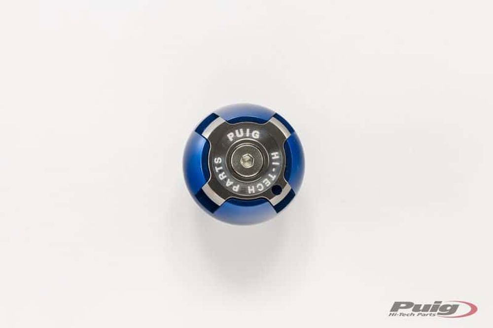 PUIG 6781A Ölverschlusskappe passend fuer YAMAHA T-MAX 530 Blau