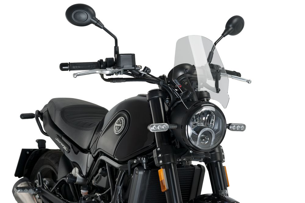 PUIG 9747W New Generation Sport passend fuer BENELLI LEONCINO 500 Transparent