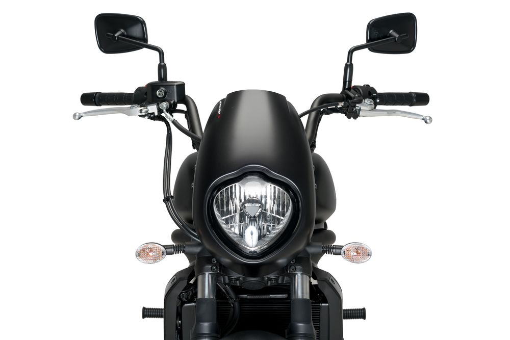 PUIG 21093J Anarchy passend fuer KAWASAKI VULCAN S Mattschwarz