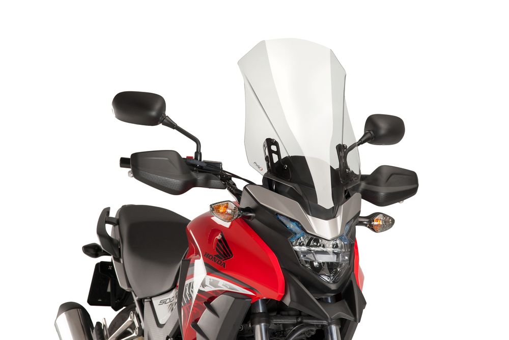PUIG 8901W Tourenscheibe passend fuer HONDA CB500X Transparent