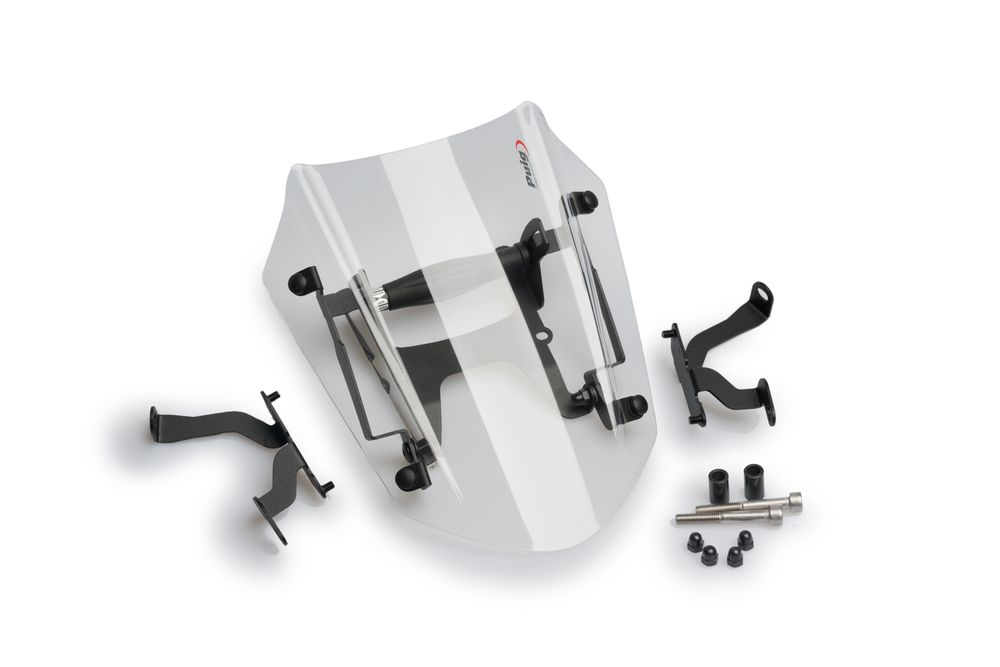 PUIG 3773W New Generation Verstellbare passend fuer DUCATI DIAVEL 1260 Transparent