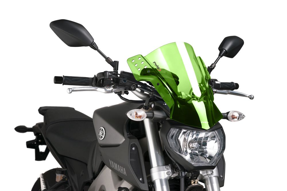PUIG 6894V Rafale passend fuer YAMAHA MT-09 Grün