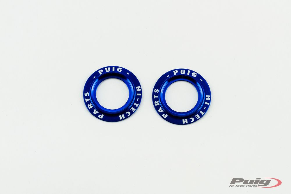 PUIG 20271A Ersatzteile - Ringsatz passend fuer TRIUMPH DAYTONA 675 Blau