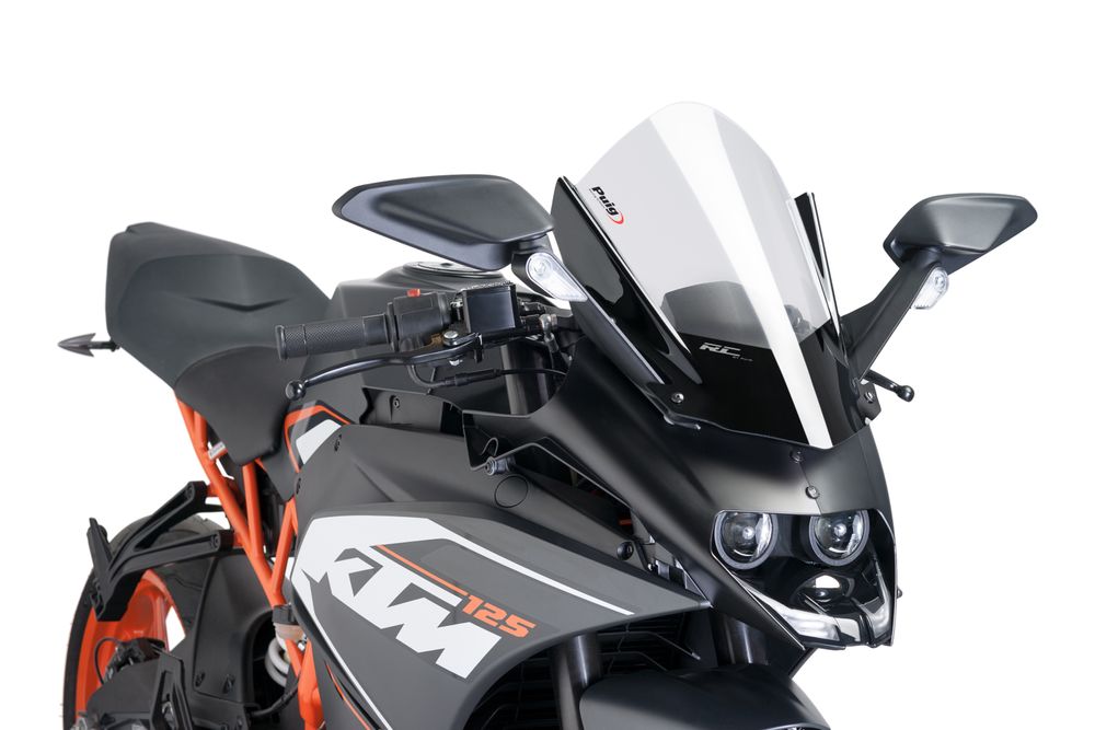 PUIG 7004W Z-Racing Scheibe passend fuer KTM RC125 Transparent