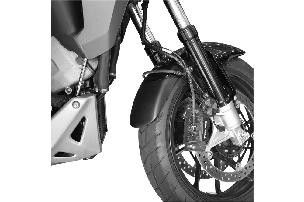 PUIG 5804N Verlängerung des vorderen Schutzblechs passend fuer HONDA VFR 1200 FD Schwarz