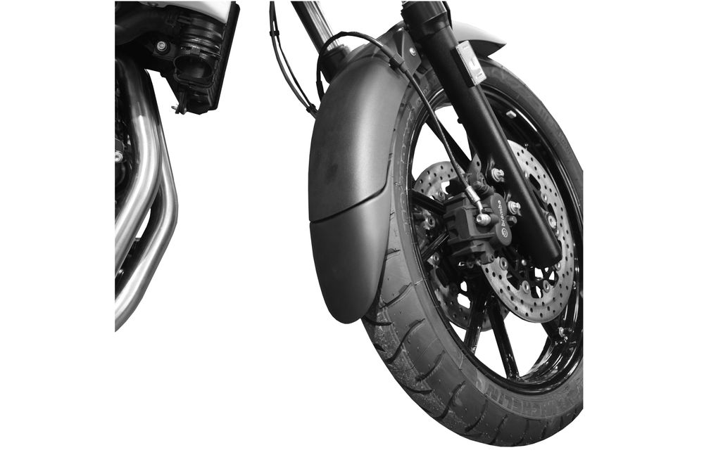 PUIG 6821N Verlängerung des vorderen Schutzblechs passend fuer BMW F700GS Schwarz