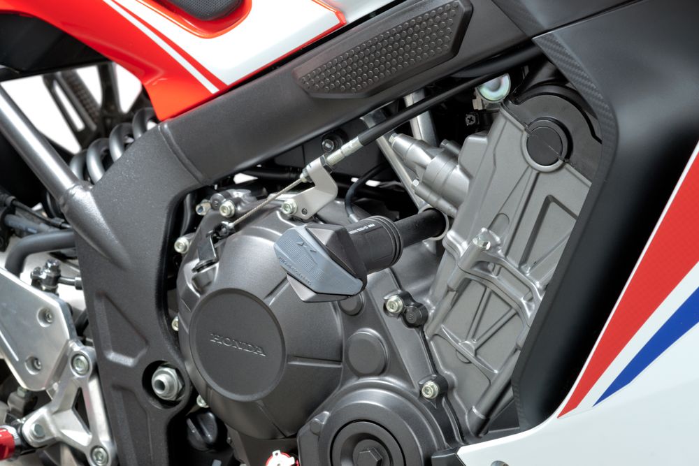 PUIG 7056N Sturzpads R19 passend fuer HONDA CBR650F Schwarz
