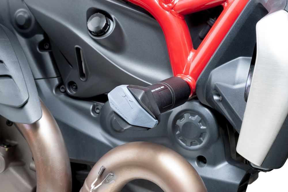 PUIG 7062N Sturzpads R19 passend fuer DUCATI MONSTER 1200 S Schwarz
