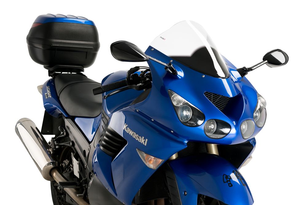 PUIG 4057W Racingscheibe passend fuer KAWASAKI ZZR1400 Transparent