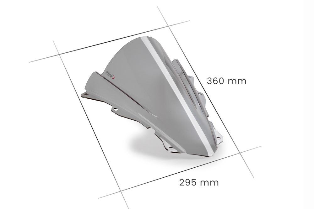 PUIG 21767H Z-Racing Scheibe passend fuer KAWASAKI ZX-4R NINJA Getönt