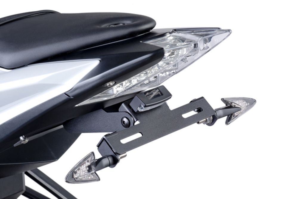 PUIG 5319N Kennzeichenhalters passend fuer BMW S1000R Schwarz