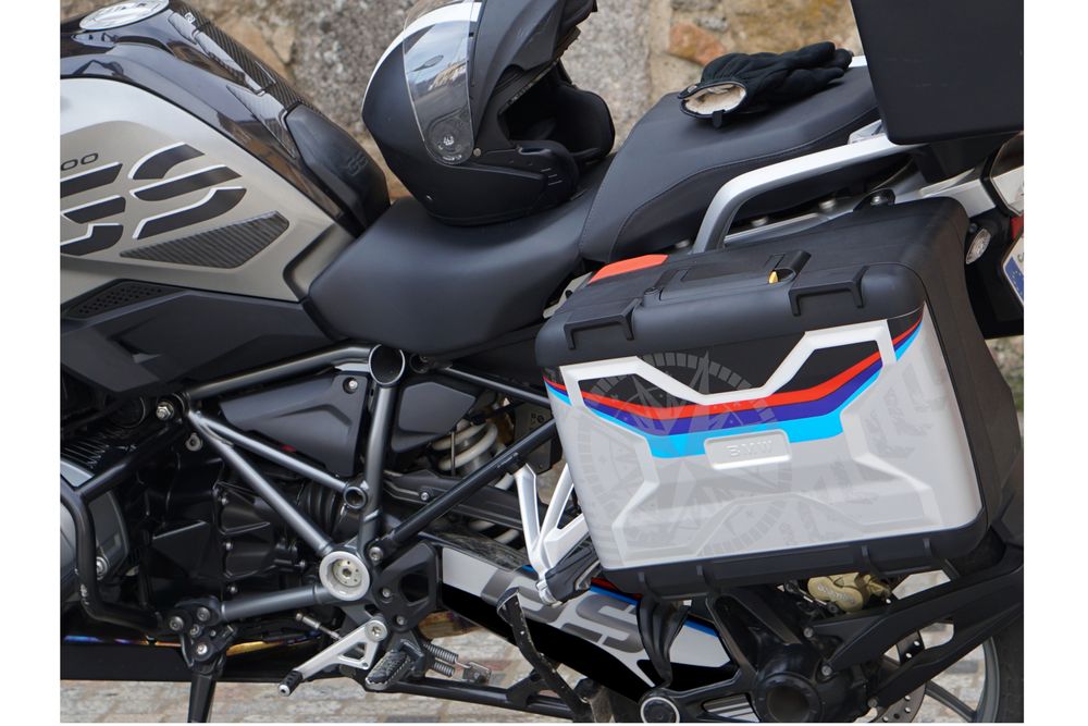 PUIG 20228N Stickerset für BMW passend fuer BMW R1200GS Schwarz