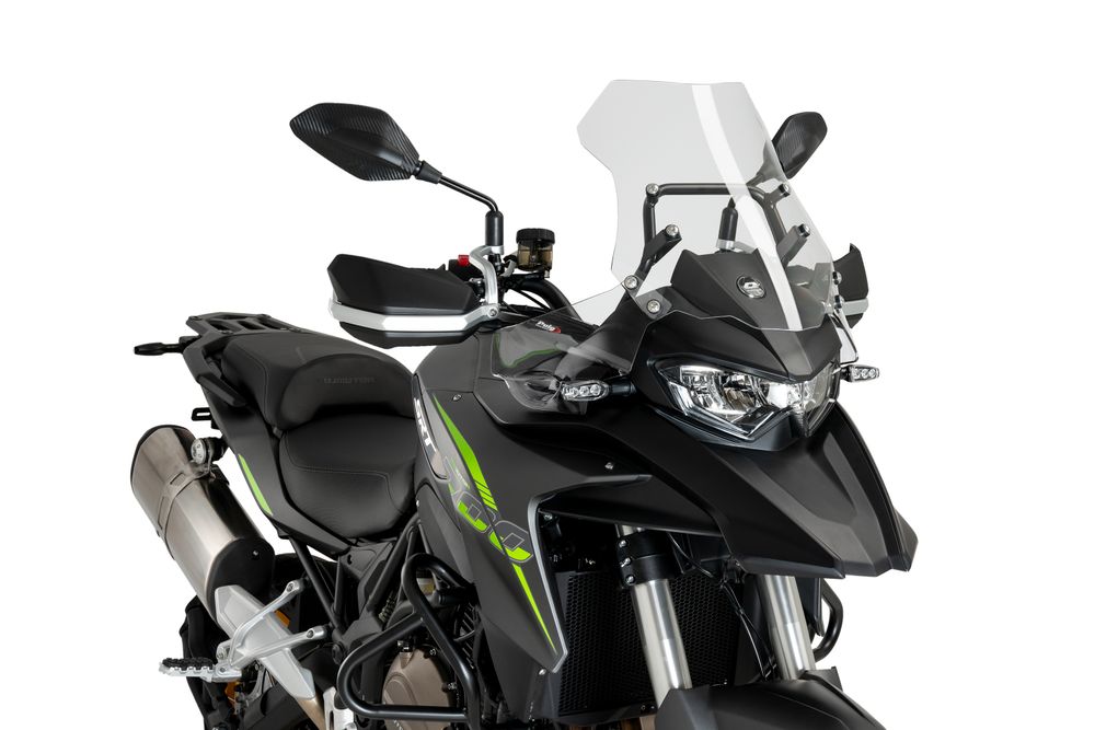 PUIG 21772W Windabweiser Extended passend fuer QJ SRT 700X TRAIL Transparent