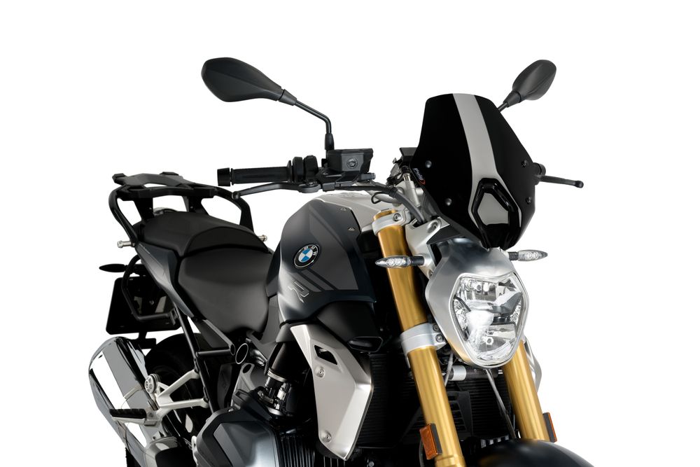 PUIG 3623N New Generation Sport passend fuer BMW R1250R Schwarz