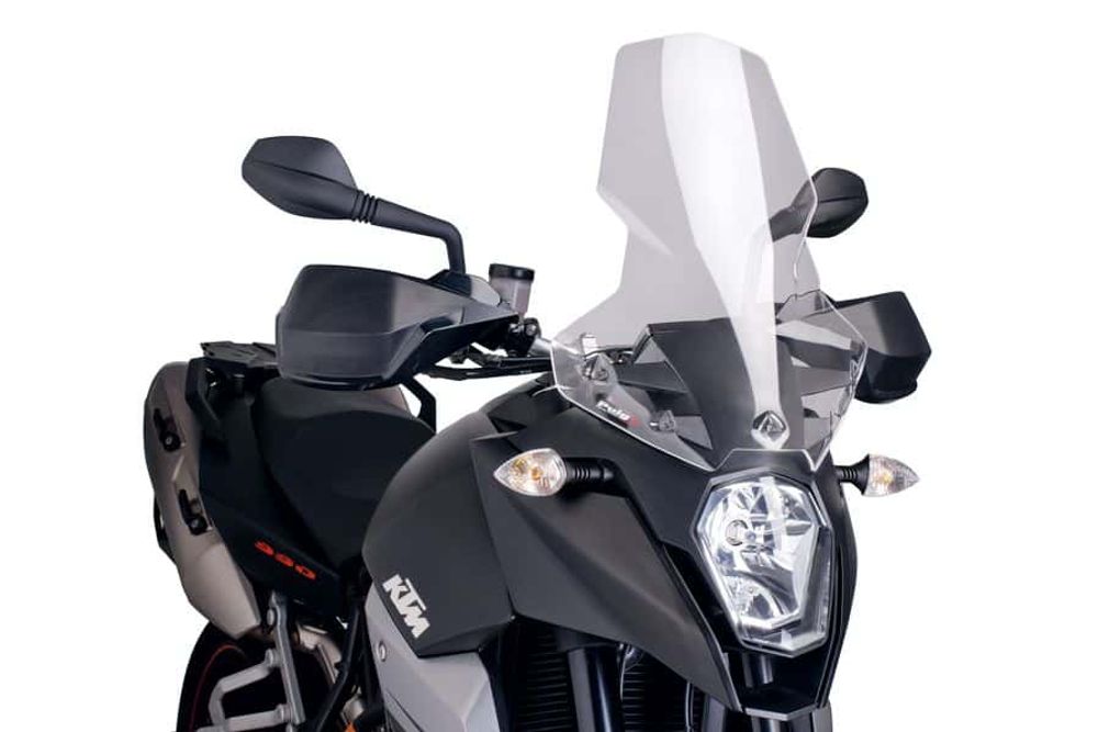 PUIG 6495W Tourenscheibe passend fuer KTM 990 SUPERMOTO T Transparent