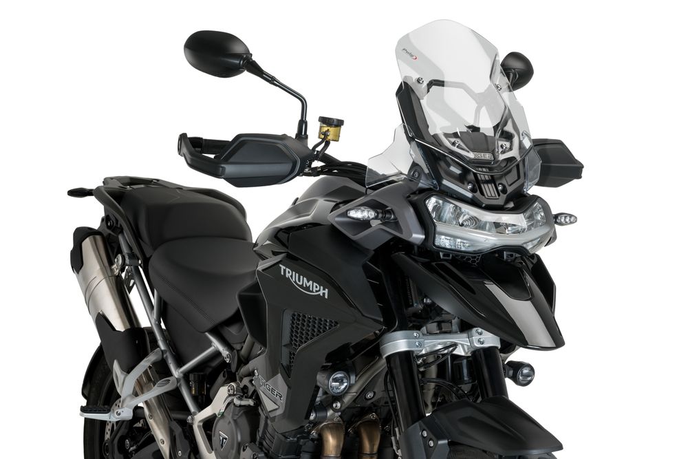 PUIG 21394W Sportscheibe passend fuer TRIUMPH TIGER 1200 GT Transparent