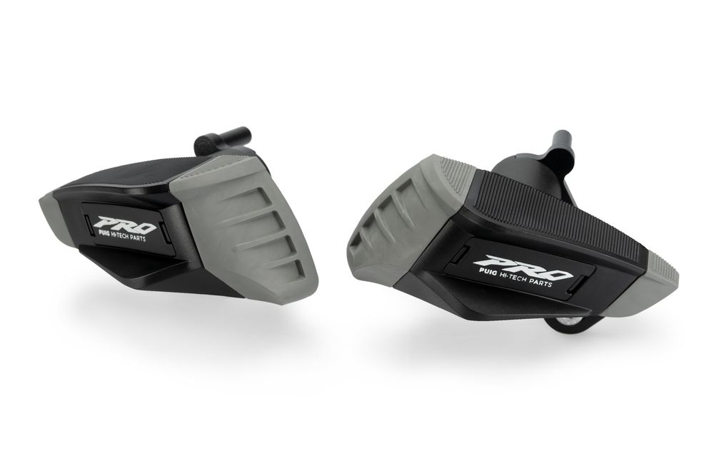 PUIG 21793N Sturzpads PRO 2.0 passend fuer KAWASAKI ZX-6R NINJA Schwarz