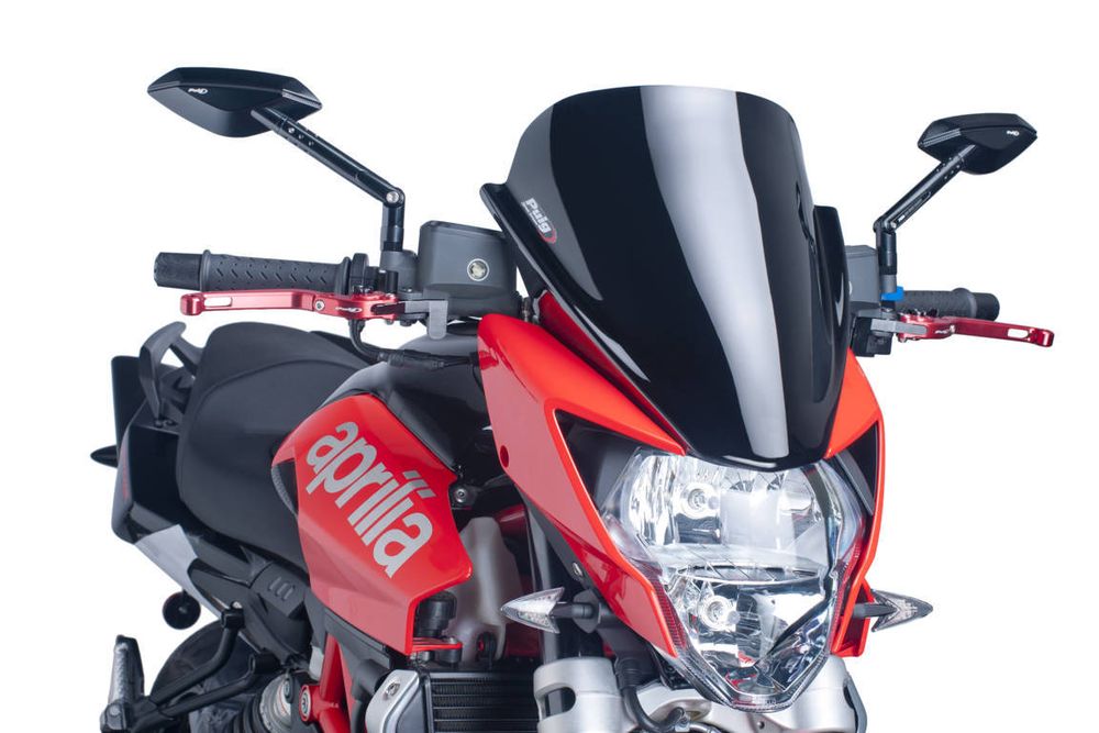 PUIG 5249N Z-Racing Scheibe passend fuer APRILIA SHIVER 750 Schwarz