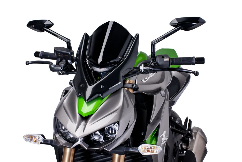 PUIG 7514N New Generation Touring passend fuer KAWASAKI Z1000 Schwarz